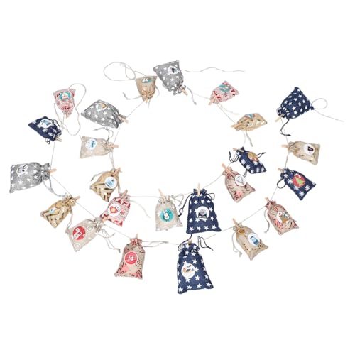 Cabilock Weihnachts Kordelzugbeutel Dekoration Feiertags Sackleinenbeutel 24 Tage Adventskalender Adventskalenderbeutel Countdown Taschen Für Nummerierte Kordelzugbeutel Feiertags Cabilock Weihnachts Kordelzugbeutel Dekoration Feiertags Sackleinenbeutel 24 Tage Adventskalender Adventskalenderbeutel Countdown Taschen Für Nummerierte Kordelzugbeutel Feiertags von Cabilock