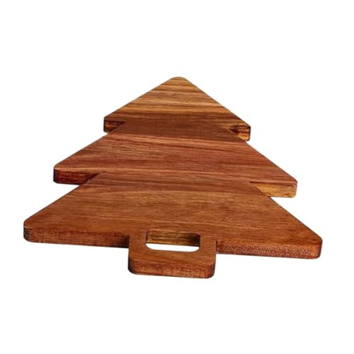 Cabilock Weihnachtsbaumförmiges Holz Schneidebrett Vielseitige Küchenplatte für Käse Obst und Gemüse Kreative Tischdekoration für Feiertage Cabilock Weihnachtsbaumförmiges Holz Schneidebrett Vielseitige Küchenplatte für Käse Obst und Gemüse Kreative Tischdekoration für Feiertage von Cabilock