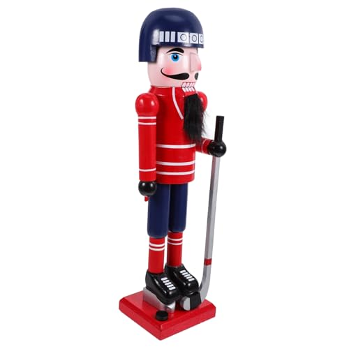 Cabilock Weihnachtsdeko Holzfigur Eishockeyspieler Festliche Tischdekoration für Weihnachten für Freunde Lebendige Weihnachtsatmosphäre Cabilock Weihnachtsdeko Holzfigur Eishockeyspieler Festliche Tischdekoration für Weihnachten für Freunde Lebendige Weihnachtsatmosphäre von Cabilock
