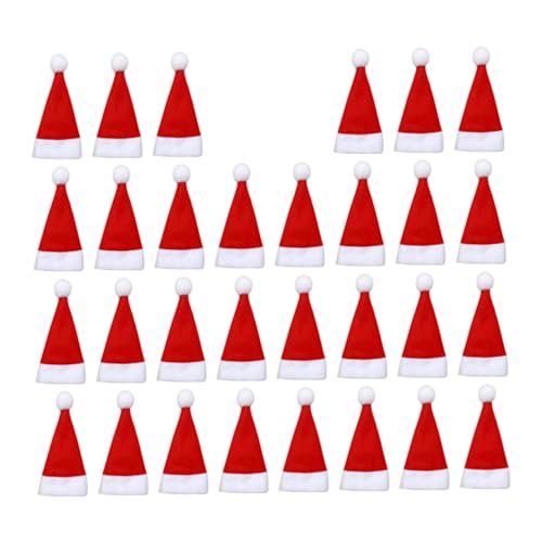 Cabilock Weihnachtsflaschen 120 Stk Mini-weihnachtsmann-mütze Schneidewerkzeug Schnittschutzbeinlinge Löffel Bestecktasche Weihnachten Weinflaschenabdeckung Mini-hut Weihnachtsmütze Bestecktasche Rot Cabilock Weihnachtsflaschen 120 Stk Mini-weihnachtsmann-mütze Schneidewerkzeug Schnittschutzbeinlinge Löffel Bestecktasche Weihnachten Weinflaschenabdeckung Mini-hut Weihnachtsmütze Bestecktasche Rot von Cabilock