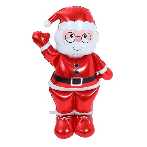 Cabilock Weihnachtsmann Folienballon Wiederverwendbar Aluminiumfolie Weihnachtsdeko für Feierlichkeiten Langlebig Vielseitig Einsetzbar für Partys Cabilock Weihnachtsmann Folienballon Wiederverwendbar Aluminiumfolie Weihnachtsdeko für Feierlichkeiten Langlebig Vielseitig Einsetzbar für Partys von Cabilock