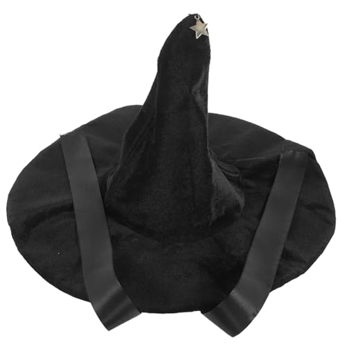 Cabilock Witch Cosplay Hut Bunter Halloween Hut für Frauen Dekorativer Partyhut für Vielseitig Einsetzbar für Halloween Cosplay und Spezielle Anlässe Cabilock Witch Cosplay Hut Bunter Halloween Hut für Frauen Dekorativer Partyhut für Vielseitig Einsetzbar für Halloween Cosplay und Spezielle Anlässe von Cabilock