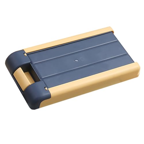 Schubladenbox Unter Dem Schreibtisch, Selbstklebende Versteckte Schublade, Organizer Für Büro Und Zuhause, 29 X 15 X 3.5 Cm, Blau von Cabilock