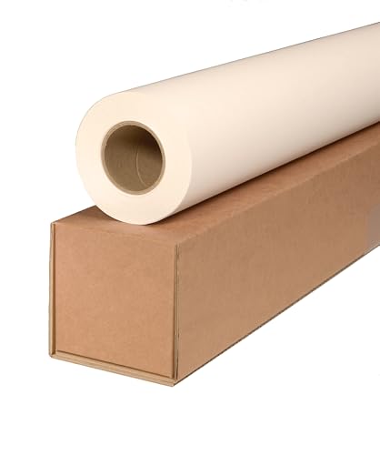 CABROGREEN Plotterpapier 90 g/m² – 100 % Recycling-Papier, 610 mm × 45 m, 50 mm Hülse | unbeschichtet für CAD, technische Zeichnungen & Pläne - EINZELROLLE von Cabrogreen