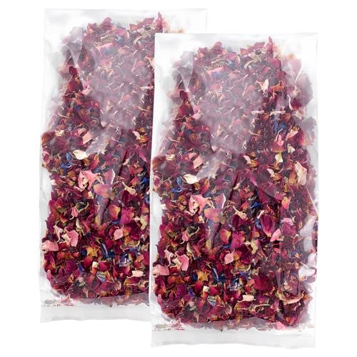 CaiTang 200g Natürliches Hochzeitskonfetti, Biologisch Abbaubare Getrocknete Blütenblätter, Rosenblüten Konfetti, Blüten Hochzeit Werfen Blumenkonffetti für Hochzeiten, Hochzeitsparty Dekoration CaiTang 200g Natürliches Hochzeitskonfetti, Biologisch Abbaubare Getrocknete Blütenblätter, Rosenblüten Konfetti, Blüten Hochzeit Werfen Blumenkonffetti für Hochzeiten, Hochzeitsparty Dekoration von CaiTang
