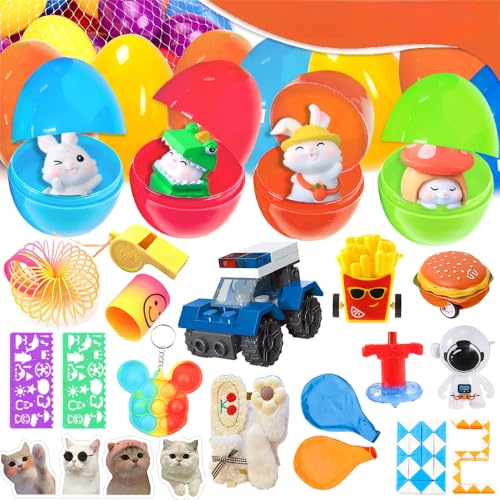 Caiery Kids' Multi-Item Party Favour Packs, 36 Set Ostereier Gefüllt mit Spielzeug,Ostereier zum Befüllen, Eier zum Befüllen per Kinder Gastgeschenke mitgebsel, Eiersuche,Partygeschenke Caiery Kids' Multi-Item Party Favour Packs, 36 Set Ostereier Gefüllt mit Spielzeug,Ostereier zum Befüllen, Eier zum Befüllen per Kinder Gastgeschenke mitgebsel, Eiersuche,Partygeschenke von Caiery