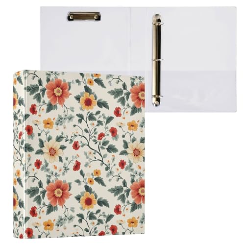 3,8 cm Ordner mit 3 Ringen, für die Schule mit Klemmbrett, Büroordner, Zubehör, 200 Blatt, 2 Stück, Venezuela Flor de Mayo Beauty Summer Flowers 3,8 cm Ordner mit 3 Ringen, für die Schule mit Klemmbrett, Büroordner, Zubehör, 200 Blatt, 2 Stück, Venezuela Flor de Mayo Beauty Summer Flowers von Caihoyu