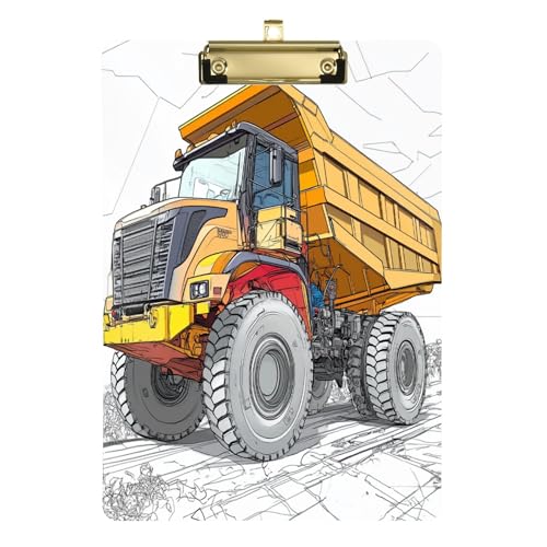 Klemmbrett, niedliches modisches Klemmbrett, dekorativ mit Metallclip, Aktenordner, Papier-Schreibblock für Büro, Schule, Klassenzimmer, Krankenschwester, silberfarbener Clip, 30,5 x 22,9 cm, eine von Caihoyu