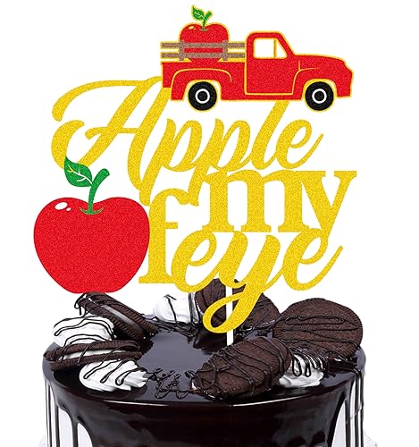 Tortenaufsatz mit Aufschrift "Apple Of My Eye" Tortenaufsatz mit Aufschrift "Apple Of My Eye" von Caiwowo