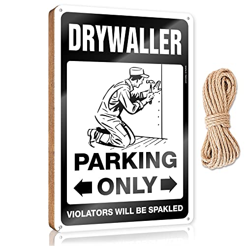CakJuice Holzschild mit Aufschrift "Love Signs for Home Decor", Wand-Trockenbauer, nur Parkplatz, Poster für Jungenzimmer, Bauernhaus, Badezimmer, Schild (Größe: 15 x 28 cm) von CakJuice