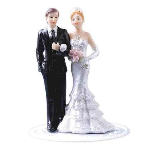 Cake Company Cake Topper Brautpaar klassisch 2 I Hochzeit Tortendekoration für besondere Momente I Tortenfigur aus hochwertigem Material von Cake Company