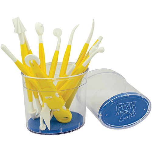 Cake Company Werkzeugkiste, Sortiment, Kunststoff, Gelb, 15 x 1 x 1 cm, 14-Einheiten Cake Company Werkzeugkiste, Sortiment, Kunststoff, Gelb, 15 x 1 x 1 cm, 14-Einheiten von PME