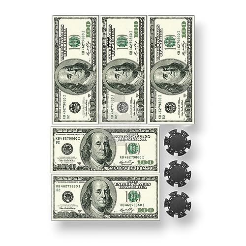 Caketools Essbares Papier Banknoten A4 (hundert Dollarscheine) von Caketools