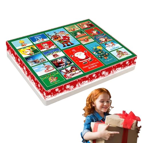 Calakono Schatzkiste mit Weihnachtspreisen,Weihnachtsbox-Preise, Spielzeug - Schatzkiste-Preise für das Klassenzimmer, Schulklassen-Belohnungen für Mädchen, Jungen und Kinder von Calakono