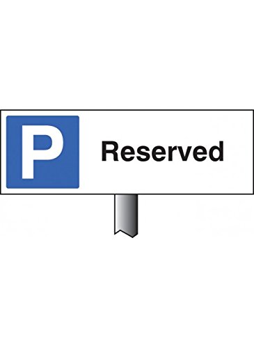 Caledonia Schilder 56526 Parkplatz reserviert Verge Schild Post, 800 mm, 450 mm x 150 mm Caledonia Schilder 56526 Parkplatz reserviert Verge Schild Post, 800 mm, 450 mm x 150 mm von Caledonia Signs