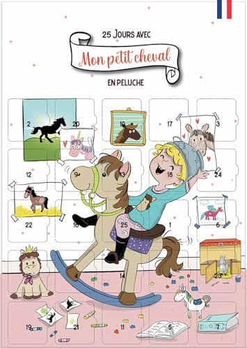 Mein kleines Pferd und ich Adventskalender | A3 mit Karton-Staffelei | 25 Spiele, Tipps und Tipps für Kinder Pferdeliebhaber und Kuscheltiere | ohne Schokolade und Spielzeug Mein kleines Pferd und ich Adventskalender | A3 mit Karton-Staffelei | 25 Spiele, Tipps und Tipps für Kinder Pferdeliebhaber und Kuscheltiere | ohne Schokolade und Spielzeug von Calendrier Evenement