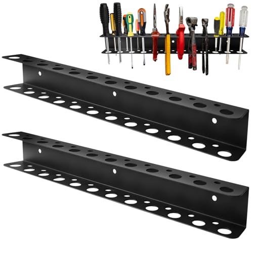 Calenxy Zangenhalter Wandhalterung, 2 Stück Schraubenzieher Halterung,Werkzeug Wandhalter,Zangenschlüssel Organizer, Zangen Wandregal,Schraubendreher Organizer,Hammerständer Calenxy Zangenhalter Wandhalterung, 2 Stück Schraubenzieher Halterung,Werkzeug Wandhalter,Zangenschlüssel Organizer, Zangen Wandregal,Schraubendreher Organizer,Hammerständer von Calenxy