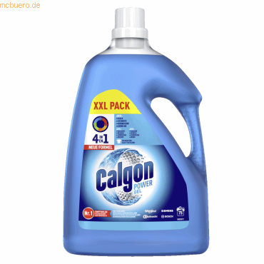 Calgon Waschmaschinenreiniger 4in1 Gel 3247826 3.750ml von Calgon