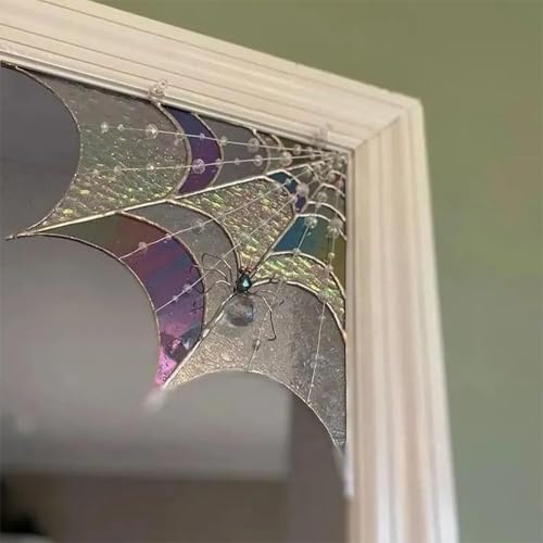 Calkkrer Spinnennetz-Türdeko, Halloween-Türecken-Schild, Spinnenweben-Gemälde-Fenster Wandaufhänger, Türrahmen Verzierung für Ferienzimmer, Schlafzimmer. Calkkrer Spinnennetz-Türdeko, Halloween-Türecken-Schild, Spinnenweben-Gemälde-Fenster Wandaufhänger, Türrahmen Verzierung für Ferienzimmer, Schlafzimmer. von Calkkrer