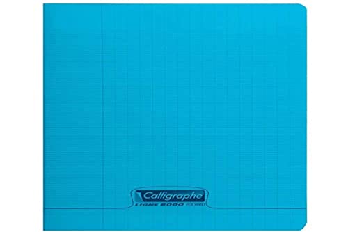 Clairefontaine 18342C - Heft / Schulheft Calligraphe 17x22 cm, 96 Blatt, französische Lineatur, 90g, Blau, 1 Stück Clairefontaine 18342C - Heft / Schulheft Calligraphe 17x22 cm, 96 Blatt, französische Lineatur, 90g, Blau, 1 Stück von Calligraphe