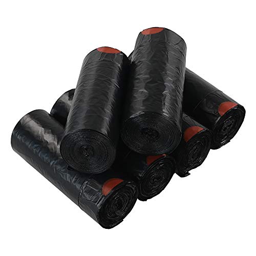 Callyne 5 L Kleine Müllsäcke mit Kordelzug, Müllsäcke Kleines Badezimmer, 210 Stück, Schwarz Callyne 5 L Kleine Müllsäcke mit Kordelzug, Müllsäcke Kleines Badezimmer, 210 Stück, Schwarz von Callyne