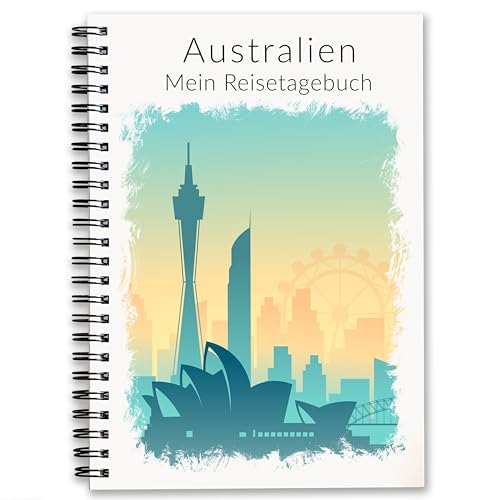 Australien Reisetagebuch | Tagebuch Reiseplaner Notizbuch |Achtsamkeitstagebuch als individuelles Reise-Geschenk für Work & Travel Auslandssemester uvm | Ringbuch DIN A5 für 3 Wochen | Calmondo Australien Reisetagebuch | Tagebuch Reiseplaner Notizbuch |Achtsamkeitstagebuch als individuelles Reise-Geschenk für Work & Travel Auslandssemester uvm | Ringbuch DIN A5 für 3 Wochen | Calmondo von Calmondo