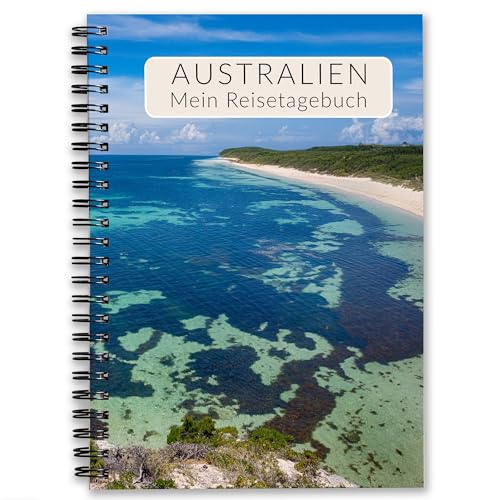 Calmondo Reisetagebuch Australien Notizbuch | Tagebuch Reiseplaner Travel Book | individuelles Reise-Geschenk für Work & Travel Auslandssemester uvm | Ringbuch | DIN A5 für 3 Wochen Calmondo Reisetagebuch Australien Notizbuch | Tagebuch Reiseplaner Travel Book | individuelles Reise-Geschenk für Work & Travel Auslandssemester uvm | Ringbuch | DIN A5 für 3 Wochen von Calmondo
