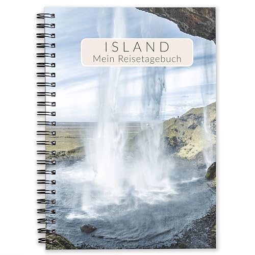 Island Reisetagebuch zum Ausfüllen | interaktiver Reiseplaner für 3 Wochen | Journeybook Reisenotizbuch Tagebuch Island Geschenk für Camping Roadtrip oder Kreuzfahrt | Ringbuch DIN A5 | Calmondo von Calmondo