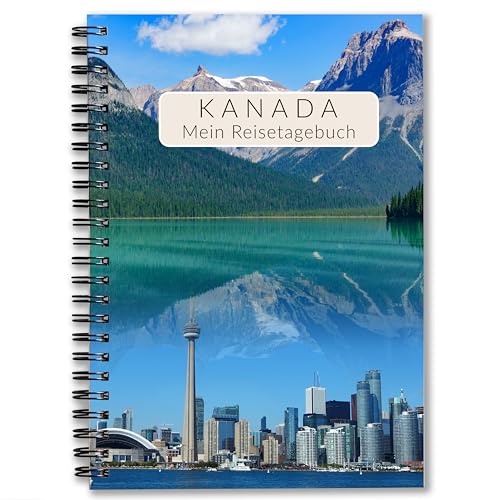 Kanada Tagebuch | interaktiver Reiseplaner Reise-Achtsamkeitstagebuch für 3 Wochen | Reisebuch Reisetagebuch Kanada Geschenk-Idee für Rundreise oder Roadtrip | Ringbuch DIN A5 | Calmondo Kanada Tagebuch | interaktiver Reiseplaner Reise-Achtsamkeitstagebuch für 3 Wochen | Reisebuch Reisetagebuch Kanada Geschenk-Idee für Rundreise oder Roadtrip | Ringbuch DIN A5 | Calmondo von Calmondo