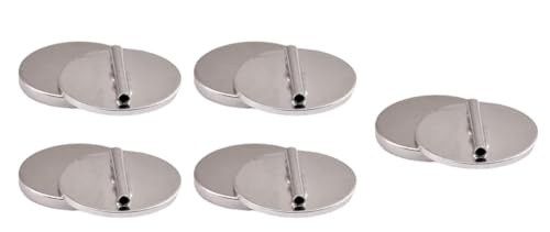 5 Stück silberne Mini-Broschen-Konverter, schädliche Kleidung, Schnalle, Metall, Anstecknadel, Broschen-Halter, Konverter, einfache Verwendung, Schmuckherstellung, Steckverbinder, Biegeringe 5 Stück silberne Mini-Broschen-Konverter, schädliche Kleidung, Schnalle, Metall, Anstecknadel, Broschen-Halter, Konverter, einfache Verwendung, Schmuckherstellung, Steckverbinder, Biegeringe von Calsgkspray