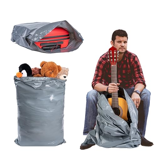 Calzette 10x Versandtaschen Kunststoff - Versandbeutel Selbstklebend und Blickdicht - Plastiktüten Verschließbar 61 x 92 cm - Plastikbeutel Polybeutel Extra Stark für Warensendung, Kleidung Calzette 10x Versandtaschen Kunststoff - Versandbeutel Selbstklebend und Blickdicht - Plastiktüten Verschließbar 61 x 92 cm - Plastikbeutel Polybeutel Extra Stark für Warensendung, Kleidung von Calzette