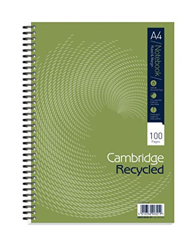 CAMBRIDG RECYC A4 WIREBOUND NBK 100 PAGE von Cambridge
