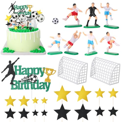 Camptrip 30 Stück Tortendeko Fussball Deko Tortenaufleger Geburtstag Kinder Kuchen Deko Fußball Junge für Geburtstag Party Camptrip 30 Stück Tortendeko Fussball Deko Tortenaufleger Geburtstag Kinder Kuchen Deko Fußball Junge für Geburtstag Party von Camptrip