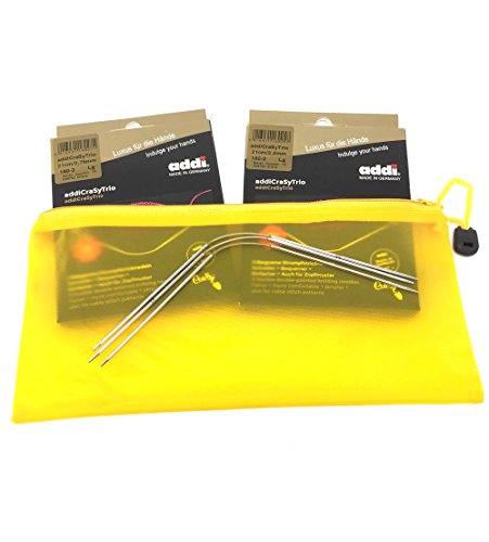 Camtiac addiCraSyTrio Strumpfstricknadel-Set 2 und 2,5 ADDI Crasy Trio Rundstricknadel Camtiac addiCraSyTrio Strumpfstricknadel-Set 2 und 2,5 ADDI Crasy Trio Rundstricknadel von Camtiac