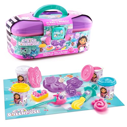 Canal Toys Gabby ET LA Maison Magique-Koffer mit Modelliermasse GAB 003, Rosa von Canal Toys