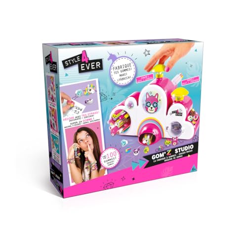 Canal Toys OFG 099 Style for Ever Radiergummi und Schmuckherstellung, Gom'z Studio, Mehrfarbig von Canal Toys