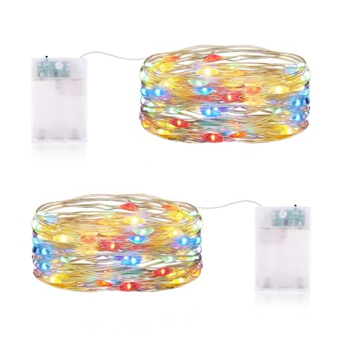 LED Lichterkette Batterie mit Timer, 3 meter 30 LED Lichterketten Innen Mehrfarbig Kupferdraht Ip65 Wasserdicht Mini Lichterketten für Zimmer Garten KrüGe Weihnachten Halloween Hochzeit Dekoration LED Lichterkette Batterie mit Timer, 3 meter 30 LED Lichterketten Innen Mehrfarbig Kupferdraht Ip65 Wasserdicht Mini Lichterketten für Zimmer Garten KrüGe Weihnachten Halloween Hochzeit Dekoration von CandLuc