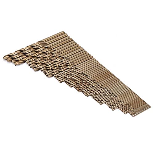 74 Stück M35 Cobalt Bohrer Set, 1mm-8mm Spiralbohrer Metallbohrer Set Bohrerset Metall Spiralbohrer Edelstahl Bohrer Set Zum Bohren Auf Edelstahl, Gusseisen, Harte Stähle, Metall 74 Stück M35 Cobalt Bohrer Set, 1mm-8mm Spiralbohrer Metallbohrer Set Bohrerset Metall Spiralbohrer Edelstahl Bohrer Set Zum Bohren Auf Edelstahl, Gusseisen, Harte Stähle, Metall von Candeon