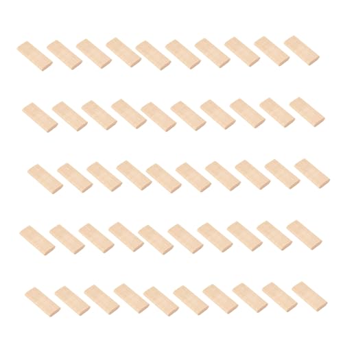 Candeon 50-Pack-Holz-Dübelblöcke, Unfertige Holzstopfen Buchenholzdübel Kit, Quadratische Holzdübelstangen Unfertigte Hartholz-gerilligte Stecker für Holzbearbeitungsmöbel Spleißen Candeon 50-Pack-Holz-Dübelblöcke, Unfertige Holzstopfen Buchenholzdübel Kit, Quadratische Holzdübelstangen Unfertigte Hartholz-gerilligte Stecker für Holzbearbeitungsmöbel Spleißen von Candeon