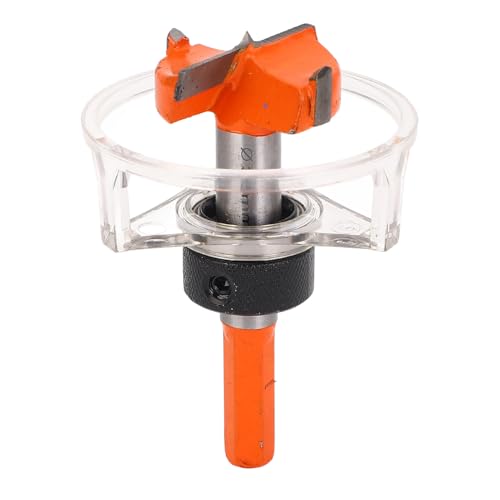 Einstellbare Lochsäge, 3 Flöte 35 -mm -Lochsäge Verstellbarer Lochschneider, Holzbearbeitung Verstellbarer Stanzsäge Runde Lochöffner mit Staubabdeckung für Schrankbohrungen von Candeon