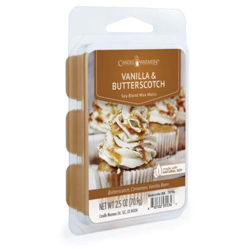 Candle Warmers Sojawachs Melts Vanille und Butterscotch 4er Set Bernstein Candle Warmers Sojawachs Melts Vanille und Butterscotch 4er Set Bernstein von Candle Warmers Etc