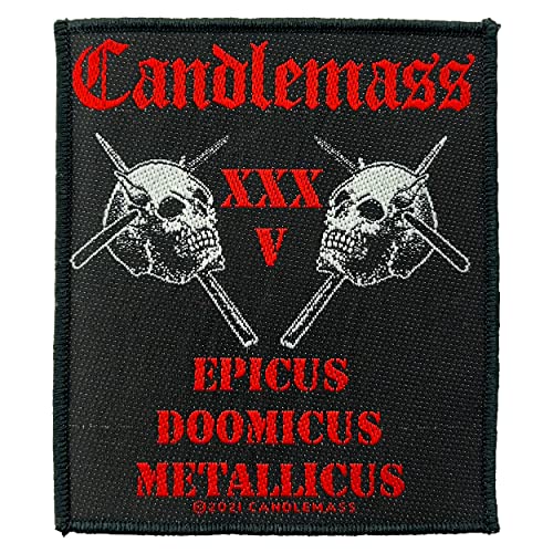 Candlemass - Aufnäher zum 35. Hochzeitstag, 9 cm x 10 cm Candlemass - Aufnäher zum 35. Hochzeitstag, 9 cm x 10 cm von Candlemass