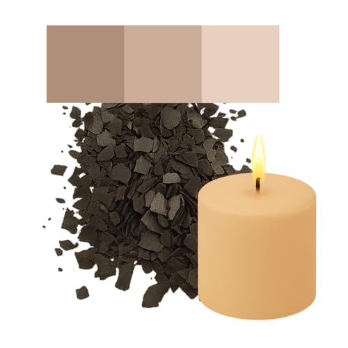 Kerzenfarbe in Flocken – 30 beliebte Farben – Hochkonzentriert – Für Paraffin, Bienenwachs, Sojawachs, Stearin, Palmwachs – Premium Farbflocken - Beige Kerzenfarbe in Flocken – 30 beliebte Farben – Hochkonzentriert – Für Paraffin, Bienenwachs, Sojawachs, Stearin, Palmwachs – Premium Farbflocken - Beige von Candles Fantasy