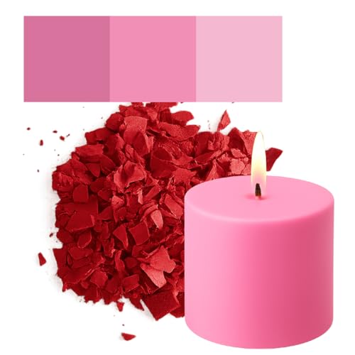 Kerzenfarbe in Flocken – 30 beliebte Farben – Hochkonzentriert – Für Paraffin, Bienenwachs, Sojawachs, Stearin, Palmwachs – Premium Farbflocken - Rosé Kerzenfarbe in Flocken – 30 beliebte Farben – Hochkonzentriert – Für Paraffin, Bienenwachs, Sojawachs, Stearin, Palmwachs – Premium Farbflocken - Rosé von Candles Fantasy