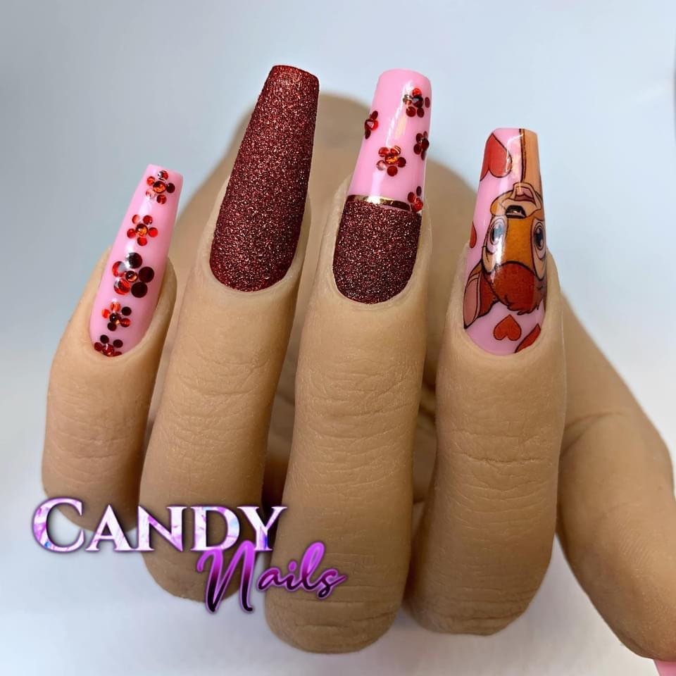 Wasserschiebefolie Nagelabziehbild Maniküre Dekoration Wasserschiebefolie Nagelabziehbild Maniküre Dekoration von CandyNailsUk