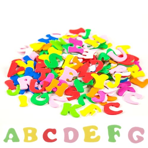 Canollo 130 Stück Moosgummi Buchstaben Selbstklebend, Schaumstoff Aufkleber für Kinder Bunt, Kinder Buchstaben zum Aufkleben Set, Sticker für Scrapbooking, DIY, Schulprojekte, Lernspiele Canollo 130 Stück Moosgummi Buchstaben Selbstklebend, Schaumstoff Aufkleber für Kinder Bunt, Kinder Buchstaben zum Aufkleben Set, Sticker für Scrapbooking, DIY, Schulprojekte, Lernspiele von Canollo