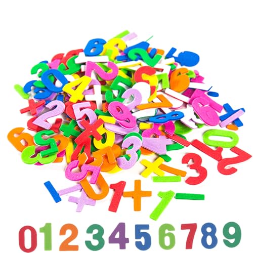 Canollo 130 Stück Moosgummi Zahlen Selbstklebend, Schaumstoff Aufkleber für Kinder Bunt, Aufkleber Zahlen Set, Kinder Sticker zum Basteln, Sticker für Scrapbooking, DIY, Schulprojekte, Lernspiele Canollo 130 Stück Moosgummi Zahlen Selbstklebend, Schaumstoff Aufkleber für Kinder Bunt, Aufkleber Zahlen Set, Kinder Sticker zum Basteln, Sticker für Scrapbooking, DIY, Schulprojekte, Lernspiele von Canollo