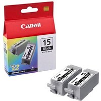 Canon 2x BCI-15 BK schwarz Druckerpatronen, 2er-Set Canon 2x BCI-15 BK schwarz Druckerpatronen, 2er-Set von Canon