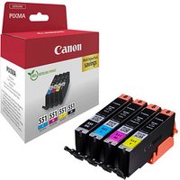 Canon CLI-551 BK/C/M/Y  schwarz, cyan, magenta, gelb Druckerpatronen, 4er-Set von Canon