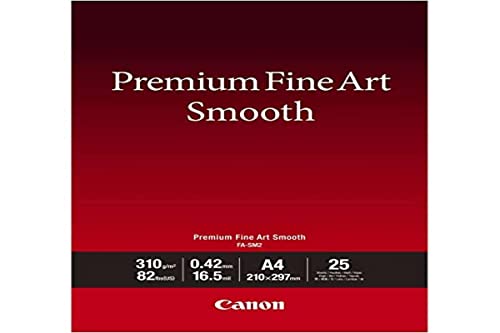 Canon FA-SM2 Premium FineArt Smooth Fortmat A4, 25 Blatt von Canon
